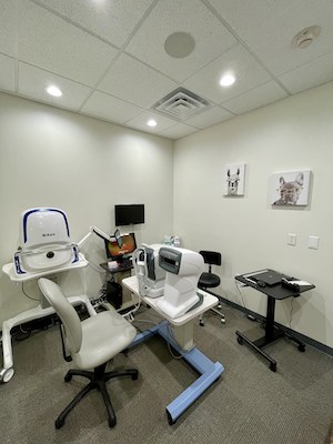 Photo of an exam room